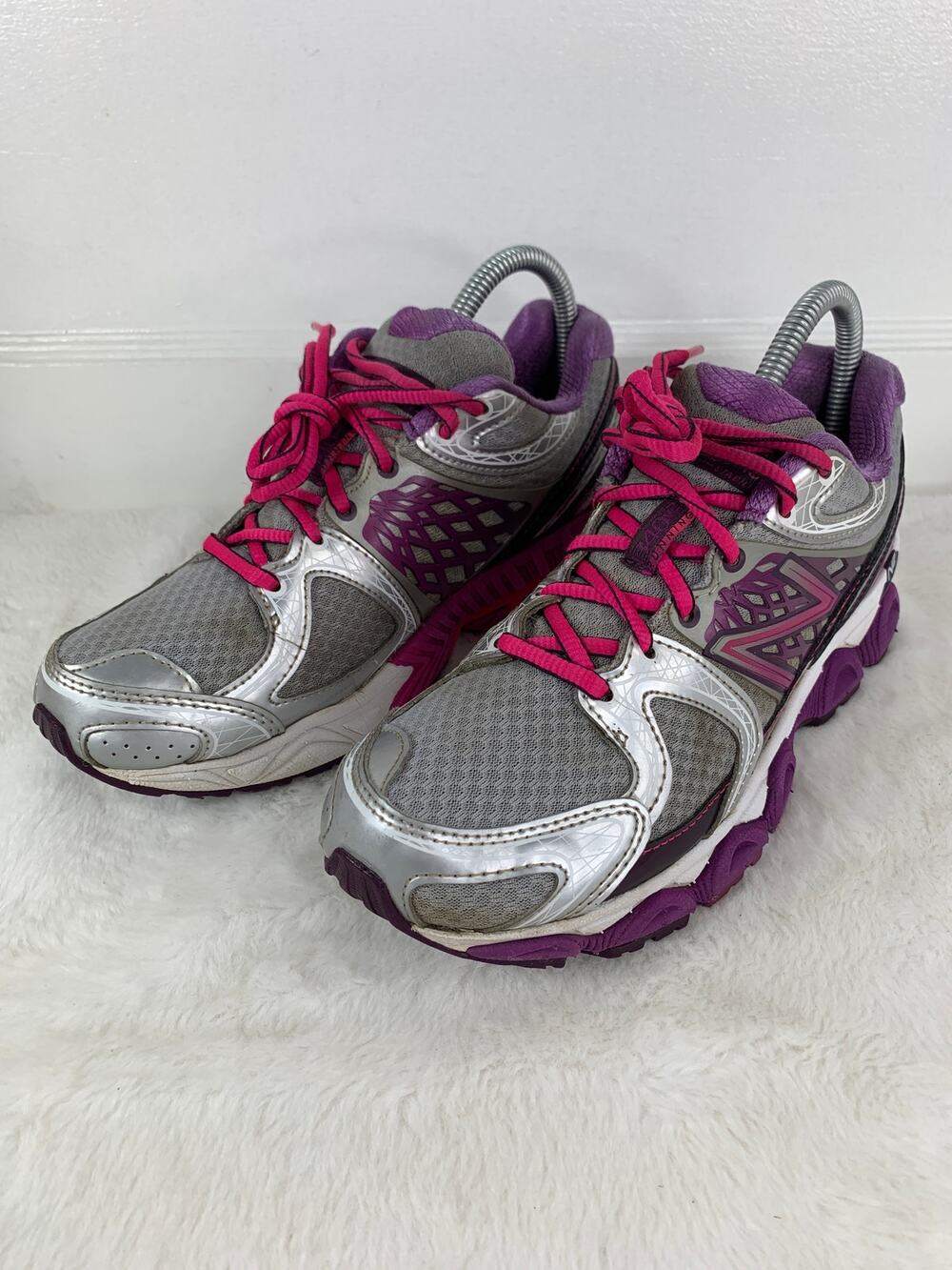 New Balance 1340v2 Women’s Running Shoes Gray Purple Size 7.5
